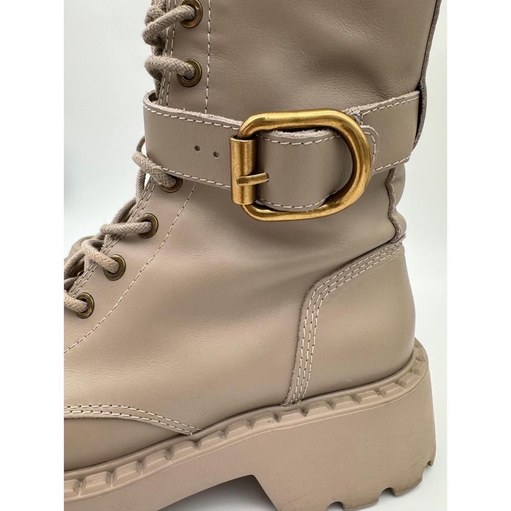 Uterque Women's Leather Ankle Boots 5108/880/040 /Size 7.5 US / Removable Buckle - Picture 7 of 14